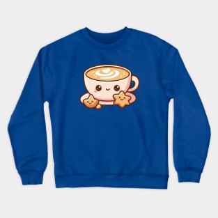 Cappuccino and biscuit Crewneck Sweatshirt